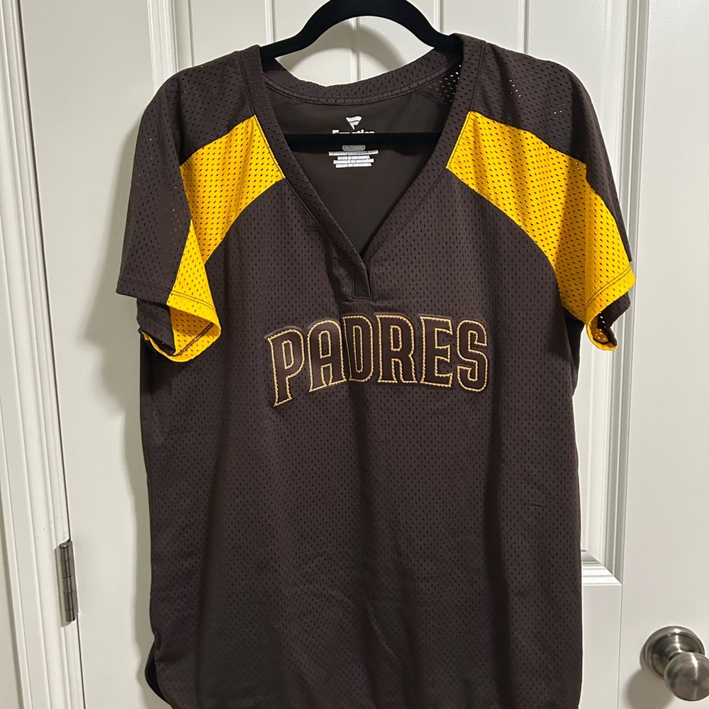 Brown and Yellow Padres Jersey
4
